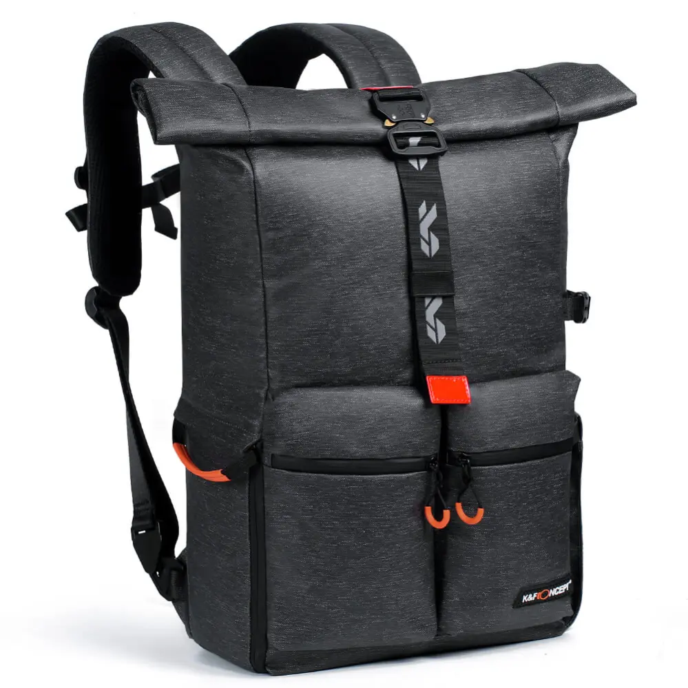 K&F Concept KF13.096V1 kameraryggs&auml;ck IPX4 vattent&aring;lig